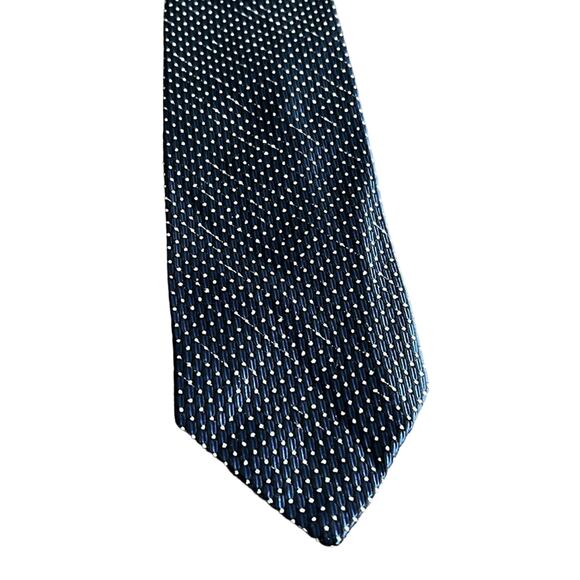 Robert Talbott Nordstrom Blue Tie Hand Sewn 100% Silk From Italy‎ Made In USA - Picture 6 of 8